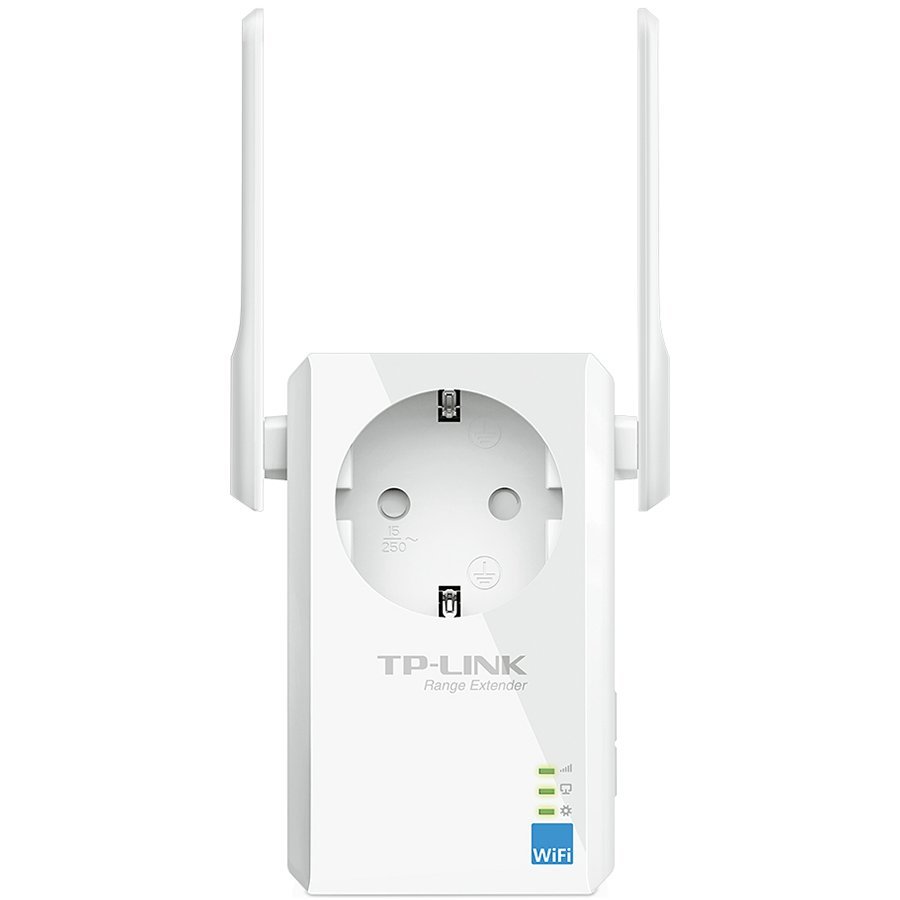 Repeater TP-Link TL-WA860RE, 300Mbps Wireless N Wall Plugged Range Extender with AC Passthrough, QCA(Atheros), 2T2R, 2.4GHz, 802.11n/g/b, Ranger Extender button, Range extender mode, with 2 fixed Antennas - Slika 2