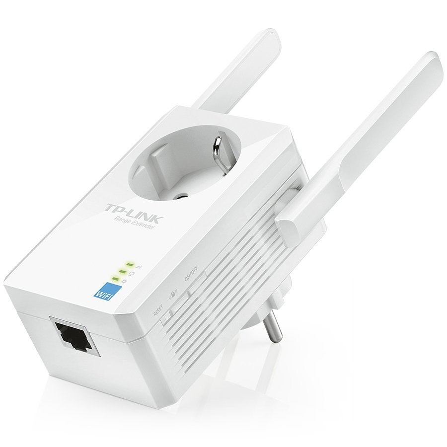 Repeater TP-Link TL-WA860RE, 300Mbps Wireless N Wall Plugged Range Extender with AC Passthrough, QCA(Atheros), 2T2R, 2.4GHz, 802.11n/g/b, Ranger Extender button, Range extender mode, with 2 fixed Antennas - Slika 4