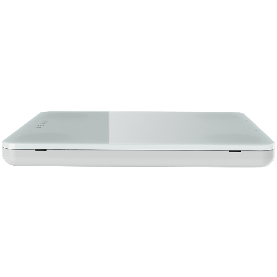 AENO Kitchen Scale KS1S Smart, Max load - 8 kg, Bluetooth, 10,000+ products & meals, 25 indicators analysis, Coffee mode, 6 unit conversion: kg, g, lb, fl, oz, ml, Material - glass - Slika 4