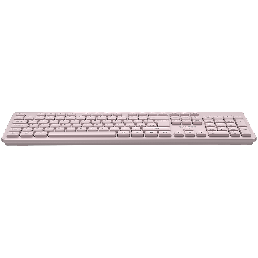 CANYON keyboard HKB-W01 UK/US AAA Wireless Beige - Slika 3