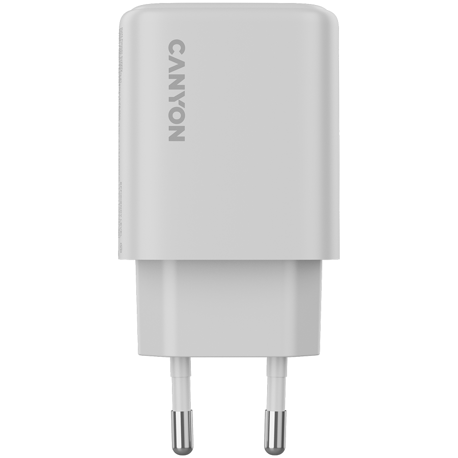 CANYON charger OnCharge 250 25W 1xPD 1xQC EU White - Slika 2