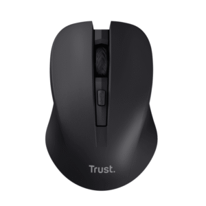 Trust Mydo silent wireless miš,crni, 1000-1800 dpi, objeruke, 4 tipke, tihi