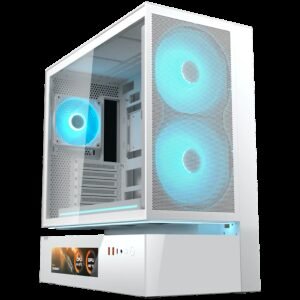 COUGAR CFV235 Mesh Vision PC Case, Mid Tower, White