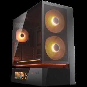 COUGAR CFV235 Mesh Vision PC Case, Mid Tower, Black