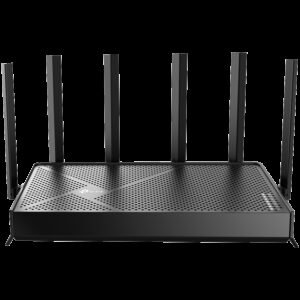 TP-Link Archer BE400 BE6500 Dual-Band Wi-Fi 7 Router, 688 Mbps at 2.4 GHz + 5764 Mbps at 5 GHz, 6xAntennas, 2.0 GHz Quad-Core CPU, 1x2.5 Gbps WAN port +1x2.5 Gbps LAN port + 3x1 Gbps LAN ports, 1xUSB 3.0 Port, WPA3, Access Point Mode