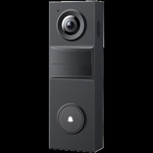 TP-Link Tapo D205 Smart Video Doorbell Mini, 1 x Tapo D205, Chime NOT included, 2K 3MP (2304x1296), 2.4GHz, 5200mAh rechargeable lithium-ion battery, 180 days battery life, Head to Toe View, Two-Way Audio, Quick Response, Voice Call