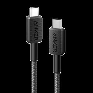 Anker 322 USB-C to USB-C Cable 90 cm Braided Black