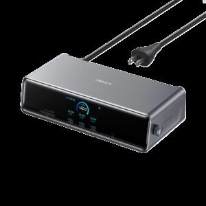 Anker Prime Docking Station (14-in-1, Triple Display, DisplayLink) Gray