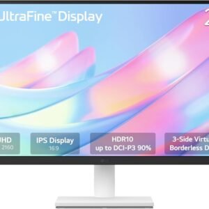 LG 27" 4K UltraFine MonitorIPS, 3840x2160, 5ms, 300cd60Hz, DP, 2xHDMI, Tilt, VESA