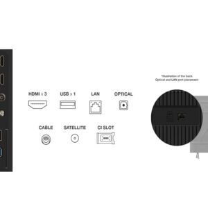 TCL 43"V6C 4K TV Google OSHDR10 HVA Panel Motion ClarityDolby Audio; AiPQ Processor;