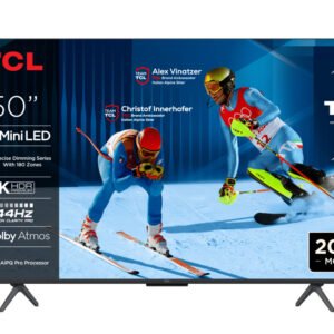 TCL 50"C6K 4K QD-Mini LED TV144Hz Google TV; Game Master;Dolby Atmos; Onkyo 2.1; HDR Premium;