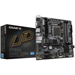 Gigabyte MB [B760M DS3H DD4]LGA1700; 4xDDR4; 2xM.2; 4xSATA4xSATA; 6xUSB; HDMI, 2xDP; mATX