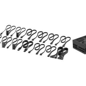 Corsair PSU 1000W RM1000xGold, Fully Modular, 12V-2x612xSATA, 4xPCIe, ATX 3.1, PCIe 5.1