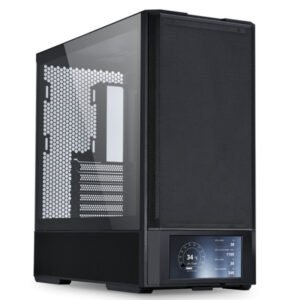 Lian Li Lancool 207 Digital Black, ATX, Mid-tower, 6" LCD 2x 120mm, 2x 140mm fans
