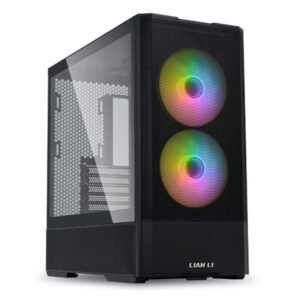 Lian Li Case Lancool 207 Black ATX, 2x 120mm, 2x 140 ARGB Mid Tower