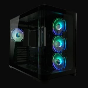 LC-Power Case Gaming 8001BPro-Storm Dark, Midi towerBTF, ATX, Micro-ATX, Mini-ITX