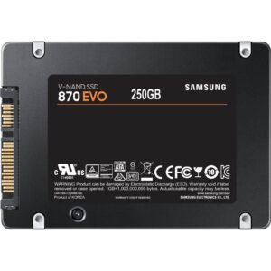SAMSUNG SSD 870 EVO 250GB2.5'' SATA3;V-NAND MLC560MB/s read,530MB/s write