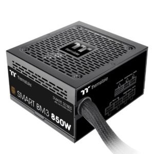 Thermaltake Smart BM3 850W PSU ATX 3.0, PCIe 5.0, 80+ bronze Semi modular,