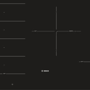 BOSCH indukcijska ploča Serie 8|, 80 cm, bez okvira, FlexIndZone, DirectSelect Premium, ES
