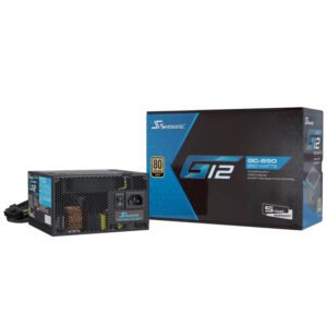 Seasonic G12 GC80 850W Gold PC ATX 80 PLUS Gold Active 12 cm, Black