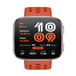 Amazfit Bip 6 RedVibrant 1.97" Display, 24/7health monitoring, 14 days baterry life