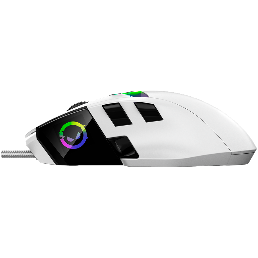 LORGAR MSP80, 8000 Hz Gaming Mouse Pro, White - Slika 4