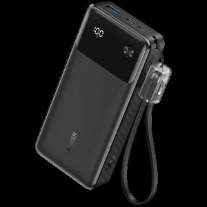 Anker Power Bank (20K, 30W) Black