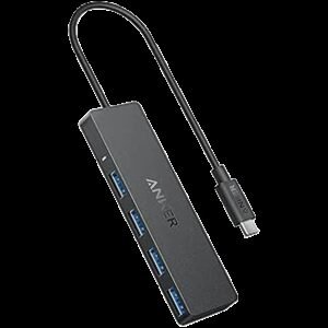 Anker USB-C Data Hub(4-in-1, 5Gbps) Black