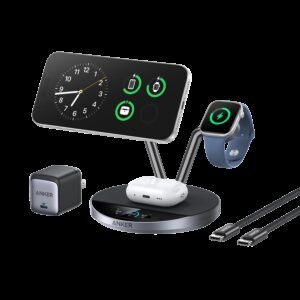 Anker Prime Wireless Charging Station(3-in-1, MagGo, AirCool, dock Stand)