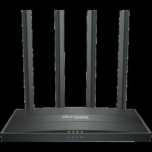 Omada AC1350 Wi-Fi Gigabit VPN Router 1×Gigabit RJ45 WAN, 2×Gigabit WAN/LAN RJ45 Ports, 2×Gigabit LAN RJ45 Ports 450Mbps at 2.4GHz + 867 Mbps at 5GHz Integration with Omada SDN Controller, Support OpenVPN and IPsec/ PPTP/ L2TP/ L2TP over IPSec VPN