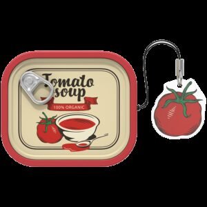 Samsung Galaxy Buds4 / Buds4 Pro Food Can Case Red