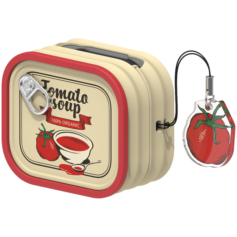 Samsung Galaxy Buds4 / Buds4 Pro Food Can Case Red - Slika 2