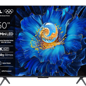 TCL 50"C6KS 4K QD-Mini LED TV60Hz Google TV; Game Master;Dolby Atmos; Onkyo 2.1;  HDR Premium;