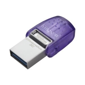 Kingston DT microDuo 3C 128GBUSB Type-A and USB Type-C portUp to 200MB/s read