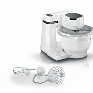 BOSCH kuhinjski aparat MUM Serie 2|,BIJELI, 700W 4 Brzine, Slastičarski set
