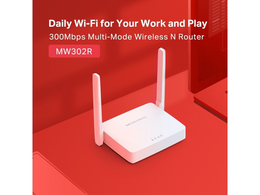 Mercusys MW302R 300mps ruterWireless router - Slika 4
