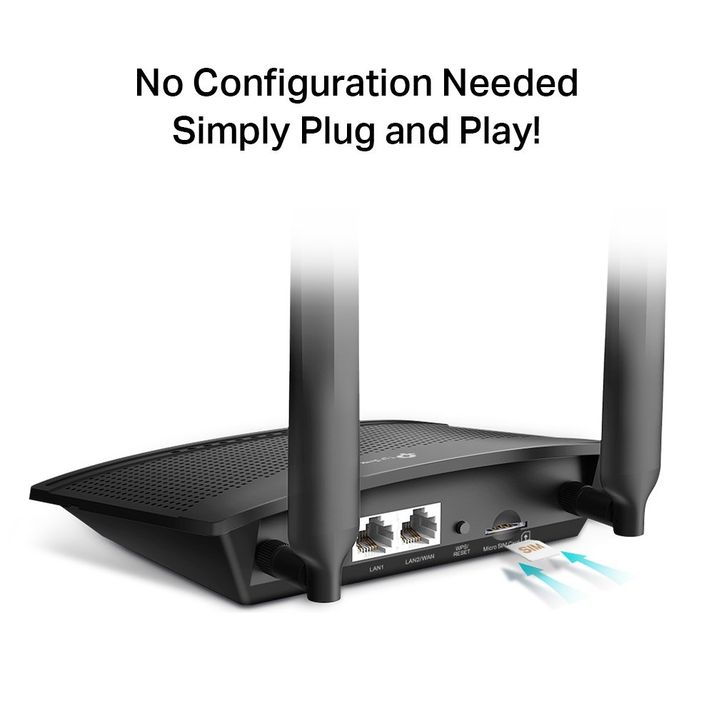 TP-Link TL-MR100 3G/4G LTERouter - Slika 2