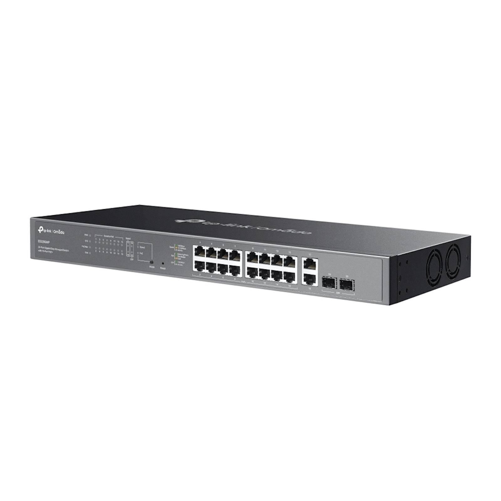 Switch TP-Link Omada 20-Port Gb Easy Managed 16-Port PoE+ ES220GMP - Slika 3