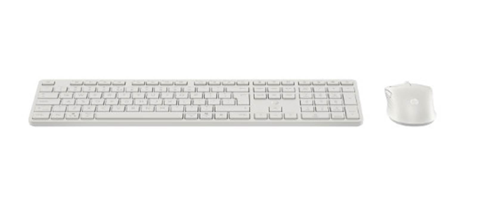 Tastatura+miš HP Multi-Device Dual-Mode Mouse and Keyboard Combo 495C - White (BE1M6AA) - Slika 3