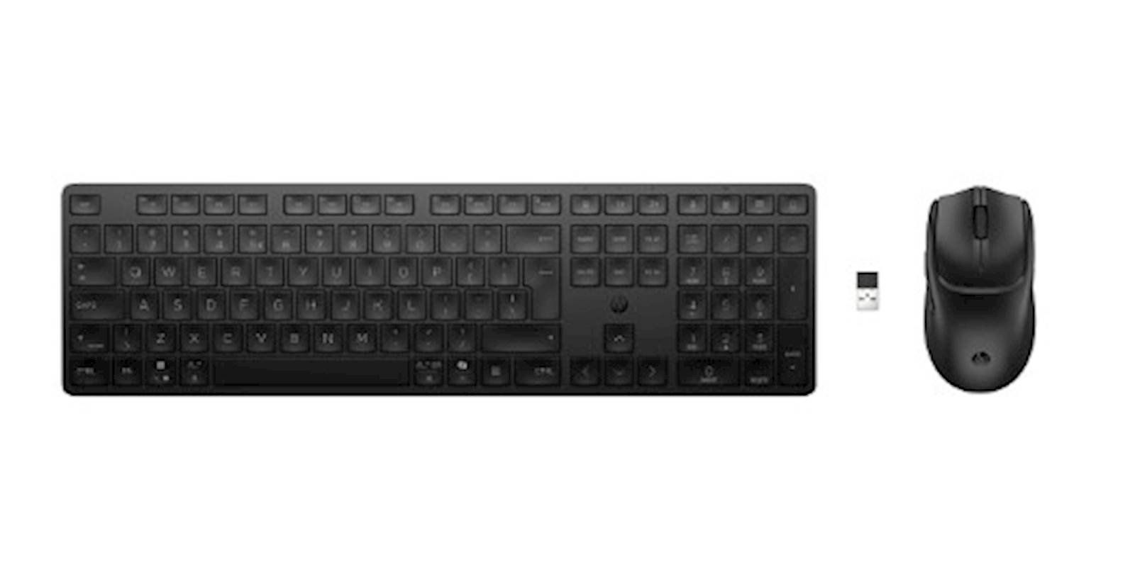 Tastatura+miš HP Multi-Device Dual-Mode Mouse and Keyboard Combo 495C - Black (BE1Q0UT) - Slika 2