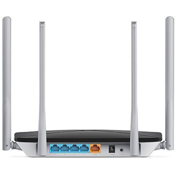 Mercusys AC1200 Dual Band Wireless Router 802.11ac, 4x10/100Mbps LAN ports, 1x10/100Mbps WAN port, 4 x 5dBi omni directional antennas, WDS bridge, 2.4GHz guest network - Slika 2
