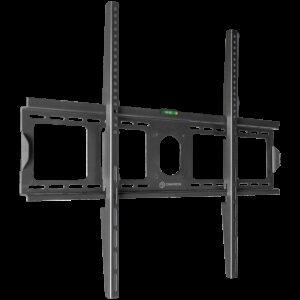 ONKRON Fixed TV Wall Mount for 55 to 100-inch Flat Panel TVs Digital Panels 75 kg, Black