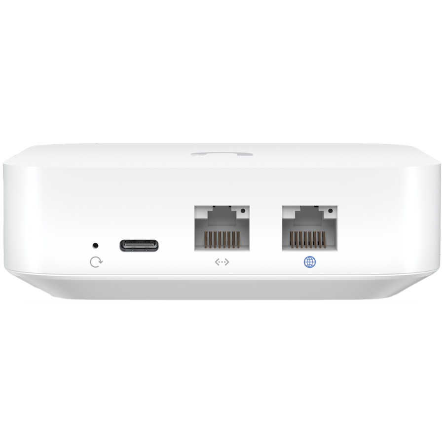 UBIQUITI Gateway Lite; Up to 10x routing performance increase over USG; Managed with a CloudKey, Official UniFi Hosting, or UniFi Network Server; (1) GbE WAN port; (1) GbE LAN port; Compact footprint; USB-C powered (adapter included); Managed with UniFi Network 8.0.7 and later. - Slika 2