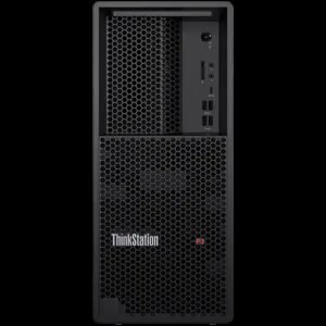 Lenovo ThinkStatio P3 Gen2, Intel Core Ultra 7 265 vPro, 2x16 GB DDR5-5600MT/s, 1 TB SSD M.2, NVIDIA RTX A1000 8GB GDDR6, Front: 4x USB 3.2, 1x USB C 3.2, 1x Mic, 1x Head/Mic, Back 2x USB 3.2, 2x USB 2.0, HDMI, DP, RJ45, Line Out, 750W, W11Pro, 3Yr