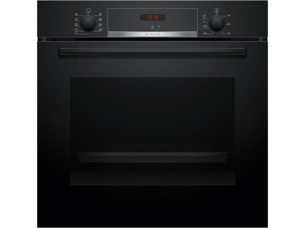BOSCH pećnica  Serie 4| CRNA, A+, 3D, 71L,7 programa, Old Model HBA513BB1