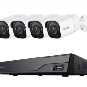 Reolink NVR snimač NVS8-5MB4 5MP, 8 kanalni NVR s 2TB HDD, 4x Kamera POE