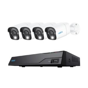Reolink NVR snimač NVS8-12MB4 4K, 12MP, 8 kanalni NVR, 2TB HDD, 4x kamera POE