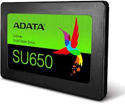 ADATA SSD 480GB 2.5″, SU650 R/W: 520/450MB/s