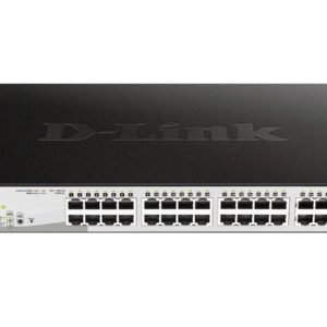 Switch DLINK 28-Port Gb PoE Smart Mnged + SFP DGS-1210-28P/E