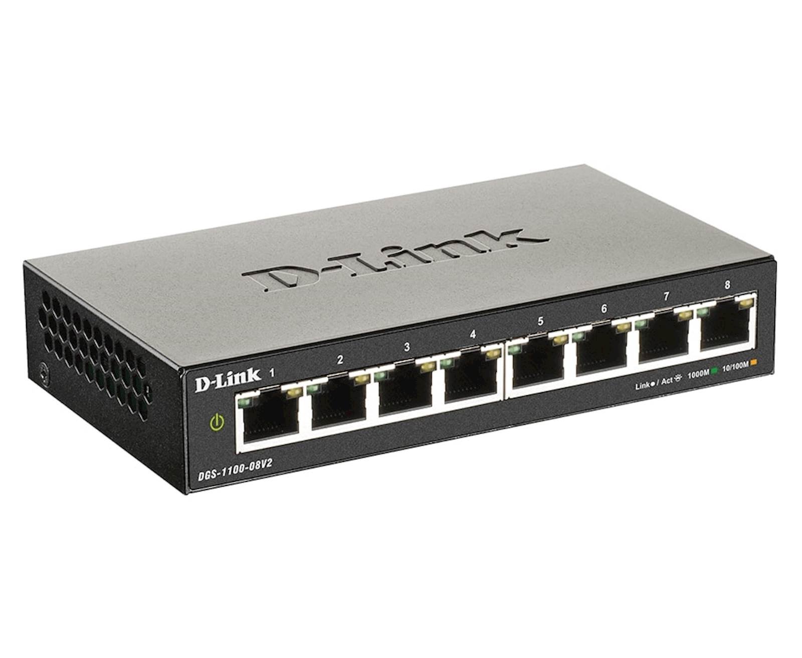 Switch DLINK 8-Port Gigabit Smart Managed V2 - Slika 2